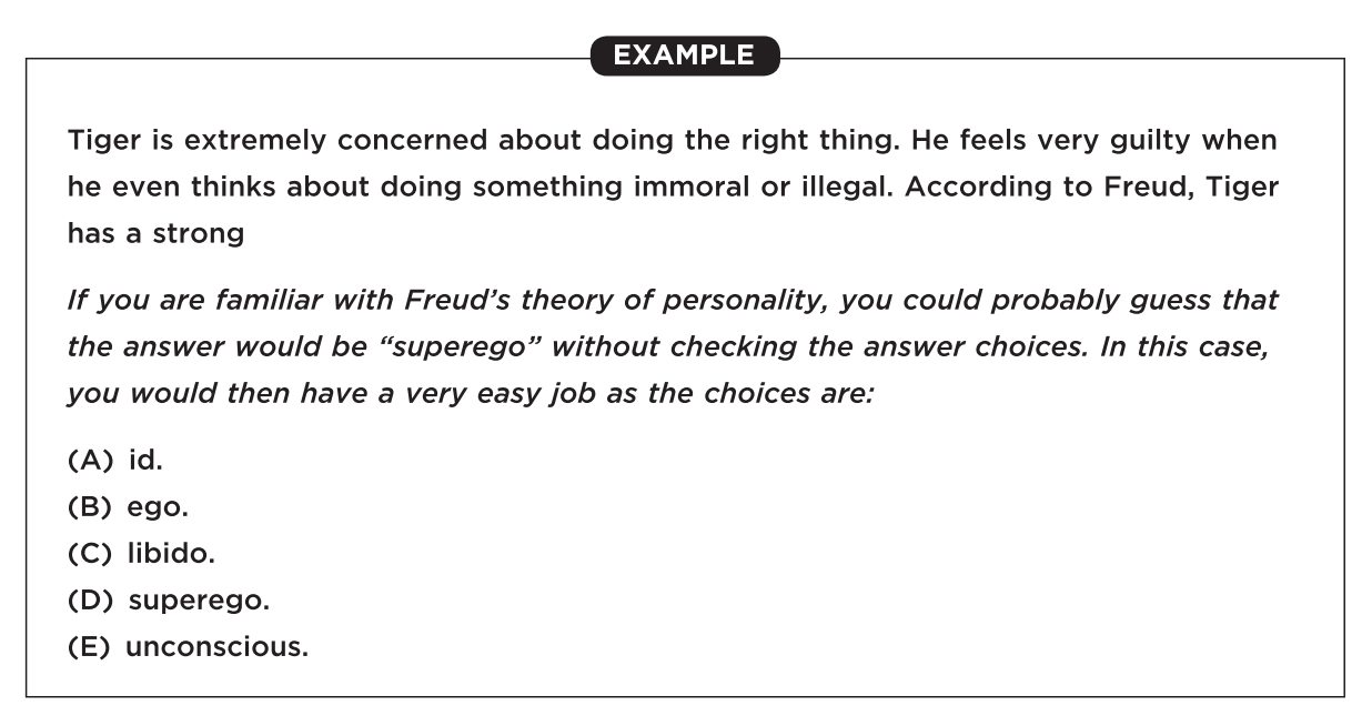 Ap psychology exam 2018 multiple choice answers