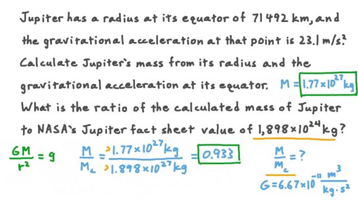 Determine the mass of jupiter using the data for io